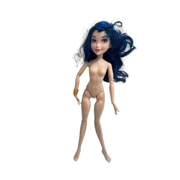 Disney Descendants EVIE Nude Doll Isle of the Lost Doll Articulated Arms Legs - Picture 1 of 10
